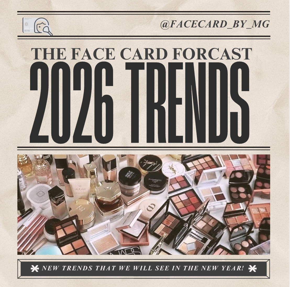 Face Card Instagram post: beauty trend content