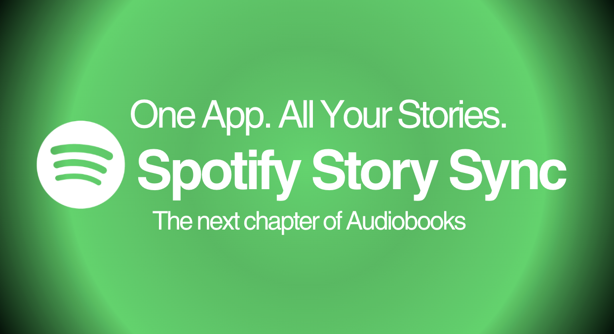 Spotify Story Sync campaign concept: One App. All Your Stories.